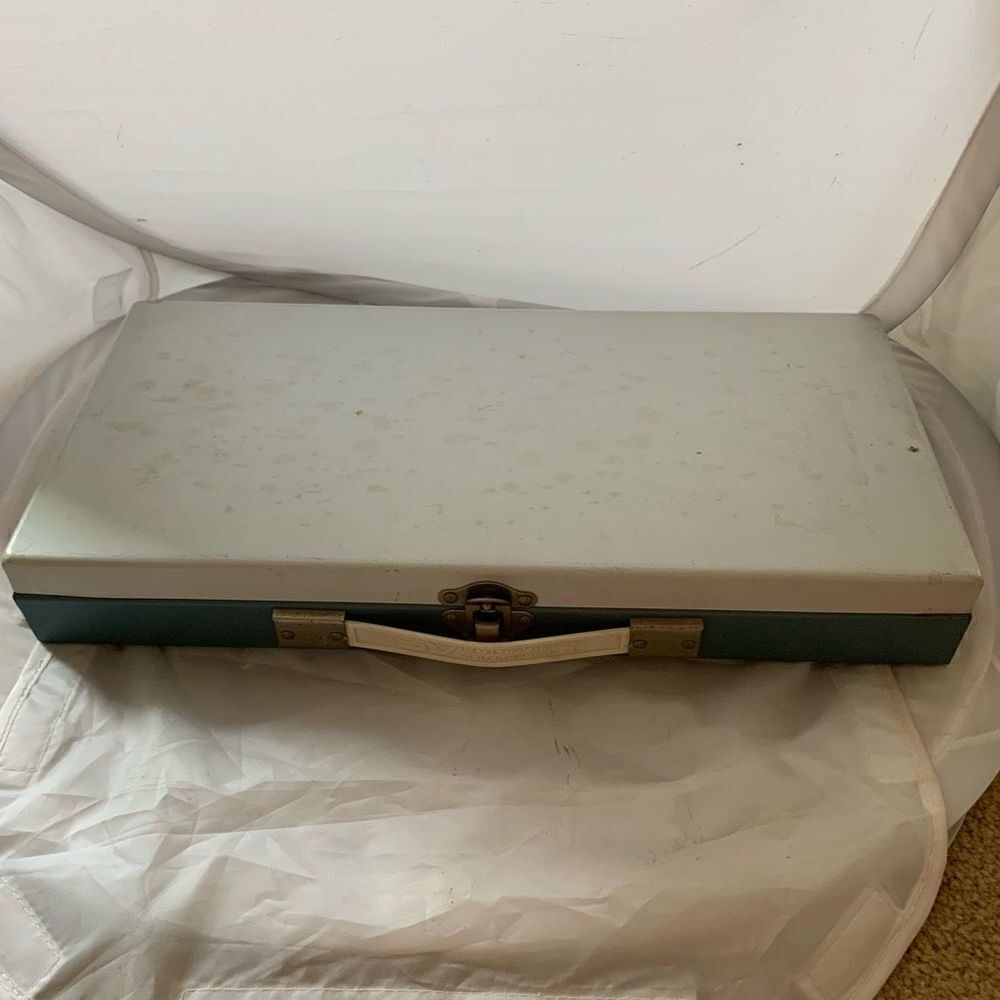 Vintage Smith Victor Metal 35mm Slide Storage Case